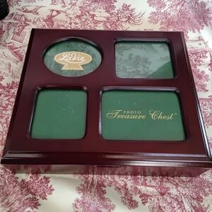 Photo Treasure Chest Multi-Opening Frame in Dark Brown
